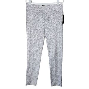 Crosby Dress Pants Print #5 Black White NWT Size 10